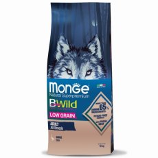 Monge Dog BWild Low Grain Adult All Breeds Goose / Сухой Низкозерновой корм Монж Бивайлд для взрослых собак всех пород мясо Гуся