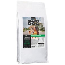 Smart Dog Medium&Maxi Sensitive / Сухой корм Смарт Дог для взрослых собак Средних и крупных пород с Чувствительным пищеварением Ягненок с овощами
