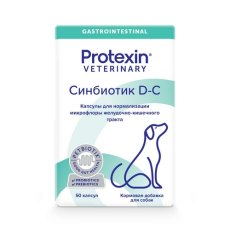 Protexin Synbiotic D-С 50 / Синбиотик для создания в кишечнике правильной микрофлоры у собак
