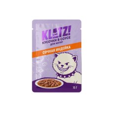 KLATZ! / Влажный корм Клатц для котят с Индейкой в соусе (цена за упаковку)