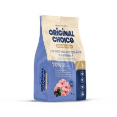 Original Choice Elite Nutrition Adult Sensitive Digestion / Сухой корм Ориджинал Чойс для взрослых кошек с Чувствительным пищеварением свежее мясо Индейки и Ежевика