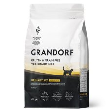 Grandorf Veterinary Diet Urinary S\O Moderate Calorie / Полнорационный диетический корм Грандрф для кошек склонных к набору веса при Мочекаменной болезни срок до 26.02.2026