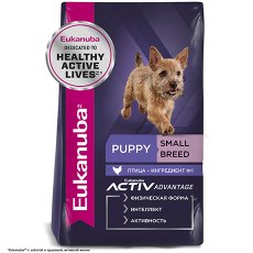 Eukanuba Puppy Small Breed / Сухой корм Эукануба для Щенков Мелких пород с Курицей