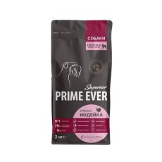 Prime Ever Superior Adult Mini / Полнорационный сухой корм Прайм Эвер для собак Мелких пород Отборная индейка