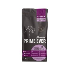 Prime Ever Superior Adult Medium&Maxi / Полнорационный сухой корм Прайм Эвер для собак Средних и Крупных пород Отборная индейка