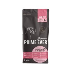 Prime Ever Superior Puppy Medium&Maxi / Полнорационный сухой корм Прайм Эвер для щенков Средних и Крупных пород Нежнейший ягненок с индейкой