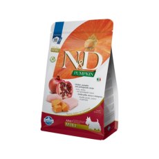 Farmina N&D Pumpkin Line Adult Mini Chicken & Pomegranate Grain free / Сухой Беззерновой корм Фармина для взрослых собак Мелких пород Курица с Гранатом и Тыквой