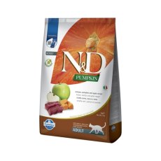 Farmina N&D Pumpkin Line Adult Pumpkin Venison Grain free / Сухой Беззерновой корм Фармина для взрослых кошек Оленина с Тыквой
