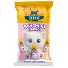 Titbit / Лакомство Титбит для кошек Вкусный микс 3шт