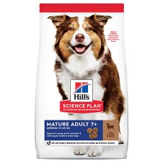 Hills Science Plan Mature Adult 7+ Medium Lamb & Rice / Сухой корм Хиллс для собак Средних пород старше 7 лет Ягненок с рисом