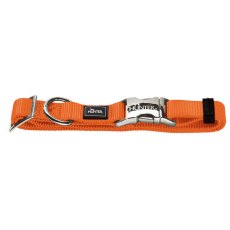 Hunter Alu-Strong / Ошейник Хантер для собак нейлон с металлической застежкой Оранжевый