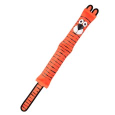 Mr.Kranch / Игрушка Мистер Кранч для собак Тигренок из пожарного шланга оранжевая