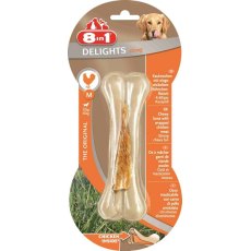 8in1 Delights Strong M / 8в1 Косточка сверхпрочная с куриным мясом для средних и крупных собак