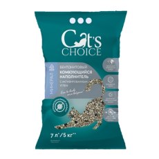 Cats Choice / Бентонитовый комкующийся наполнитель Кэт Чойс с Активированным углем