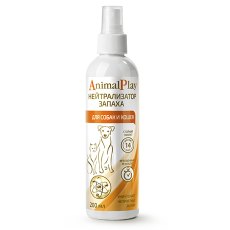 Animal Play / Спрей Энимал Плей для собак и кошек зоогигиенический Нейтрализатор запаха