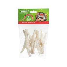 Titbit Dental+ Лакомый кусочек / Лакомство Титбит для собак Мелких пород Лапки Куриные