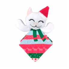 Kong Holiday / Игрушка Конг для кошек Котенок-Санта с кошачьей мятой в ассортименте
