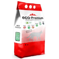 Eco Premium Алоэ / Наполнитель Эко Премиум для кошачьего туалета Древесный Комкующийся с ароматом Алое