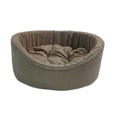 Homepet Indigo mocco / Лежак Хоумпет для домашних животных Коричнево-золотистый