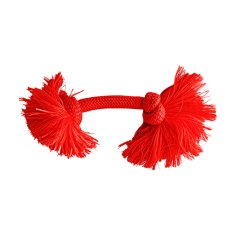 Playology Dri-tech Rope / Игрушка Плэйолоджи для собак жевательный канат с ароматом говядины Красный