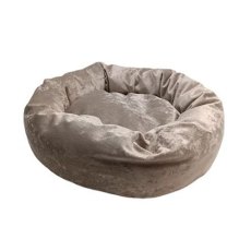 Homepet Plush / Лежак Хоумпет для домашних животных Ватрушка Латте