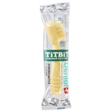 Titbit Dental+ Лакомый кусочек / Лакомство Титбит для собак Мелких пород Зубная щетка с Сыром