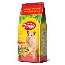Happy Jungle 5in1 Daily Menu / Корм Хеппи Джангл для Хомяков