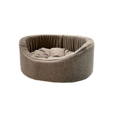 Homepet Rosy grey / Лежак Хоумпет для домашних животных Жаккард Розово-серый