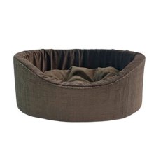 Homepet Indigo chocolate / Лежак Хоумпет для домашних животных Шоколадный