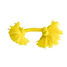 Playology Dri-tech Rope / Игрушка Плэйолоджи для собак жевательный канат с ароматом курицы Желтый