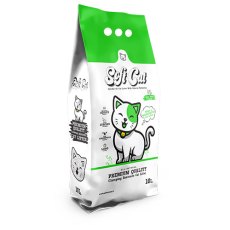 Soft Cat Aloe Vera / Комкующийся наполнитель Софт Кэт для кошачьего туалета с ароматом Алоэ Вера