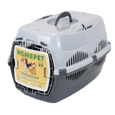 Homepet / Переноска Хоумпет для животных Серая