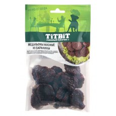 Titbit Меню от Шефа / Лакомство Титбит для собак Медальоны мясные из Баранины