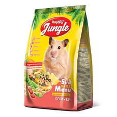 Happy Jungle 5in1 Daily Menu / Корм Хеппи Джангл для Хомяков