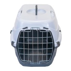 Homepet / Переноска Хоумпет для животных Серо-Белая