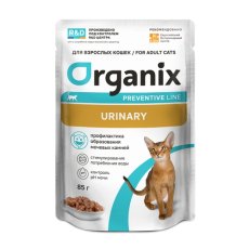 Organix Preventive Line Renal  / Диетический корм Органикс для кошек Профилактика почечной недостаточности (цена за упаковку)