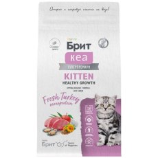 Брит Кеа Healthy Growth / Сухой корм для Котят, беременных и кормящих кошек Индейка