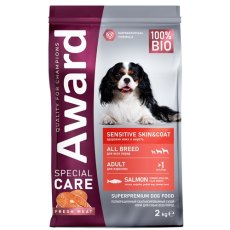 Award Special Care Sensitive Skin&Coat / Сухой корм Авард для взрослых собак всех пород для Здоровой кожи и шерсти с Лососем