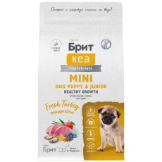 Брит Кеа Puppy & Junior Mini Healthy Growth / Сухой корм для Щенков и молодых собак Мелких пород Индейка