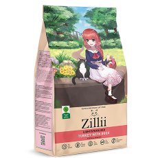Zillii Light Sterilized Turkey with Duck / Сухой корм Зилли для Стерилизованных и кошек с Избыточным весом Индейка с Уткой
