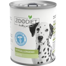 Zoodiet Hypoallergenic Lamb / Консервы Зоодиет для собак Гипоаллергенные Ягненок (цена за упаковку)