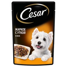 Cesar / Паучи Цезарь для собак Жаркое с уткой (цена за упаковку)