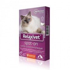 Relaxivet / Spot-on Успокоительный Релаксивет при Стрессах Страхах и Возбуждении у кошек и собак