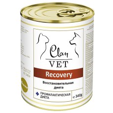 Clan Vet Recovery / Диетические консервы Клан для собак и кошек в период Восстановления (цена за упаковку)