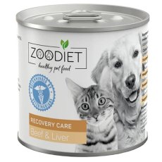 Zoodiet Recovery Care Beef & Liver / Консервы Зоодиет для кошек и собак в период Восстановления Говядина печень (цена за упаковку)