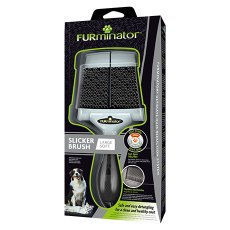 FURminator Slicker Brush Large Soft / Пуходерка Фурминатор для собак и кошек с Мягкими щетинками