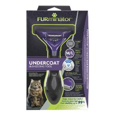 FURminator Medium/Large Cat Long Hair / Фурминатор для кошек Средних и Крупных пород с Длинной шерстью