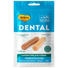 Мнямс Dental Лакомство для собак Зубные палочки с Говядиной
