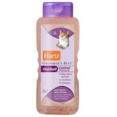 Hartz Cat & Kitten Groomers Best Hairball Control Shampoo / Шампунь Хартц для кошек и котят против спутывания шерсти