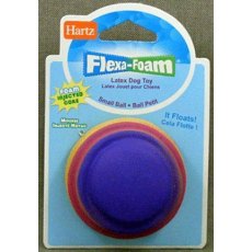 Hartz Dura Play Ball Toy / Игрушка Хартц для собак "Мяч рельефный" Латекс с наполнителем, запах бекона